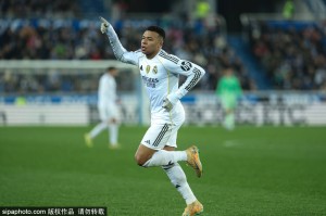 西甲-姆巴佩破门罗德里戈建功 贝林小熊送助攻皇马2-1