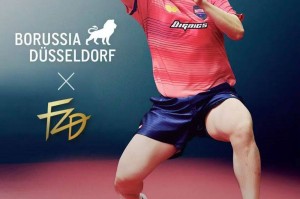 樊振东加盟德甲杜塞尔多夫俱乐部